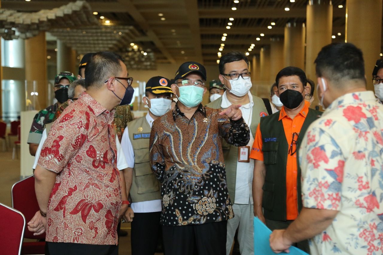 podiumnews.com-Menko PMK Cek Venue Penyelenggara GPDRR di Bali