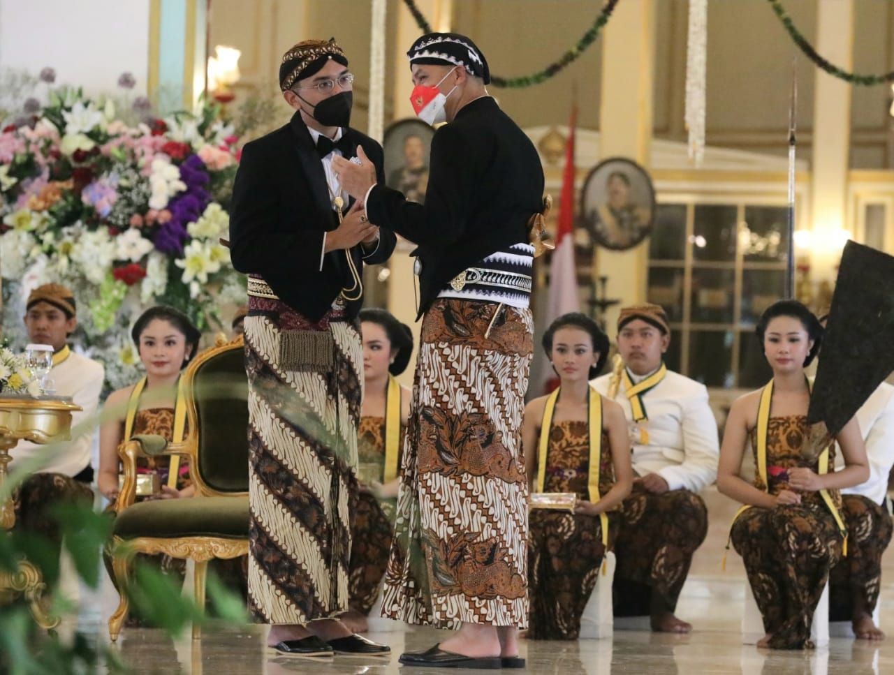 podiumnews.com-Ganjar Dukung Keraton Jadi Pusat Kebudayaan