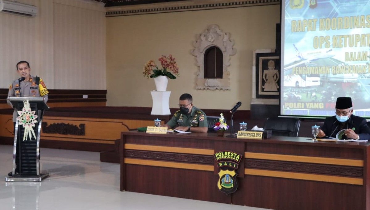 podiumnews.com-Rakor Ketupat Agung, Kapolresta Imbau Hindari Aktivitas Berpotensi Covid-19 