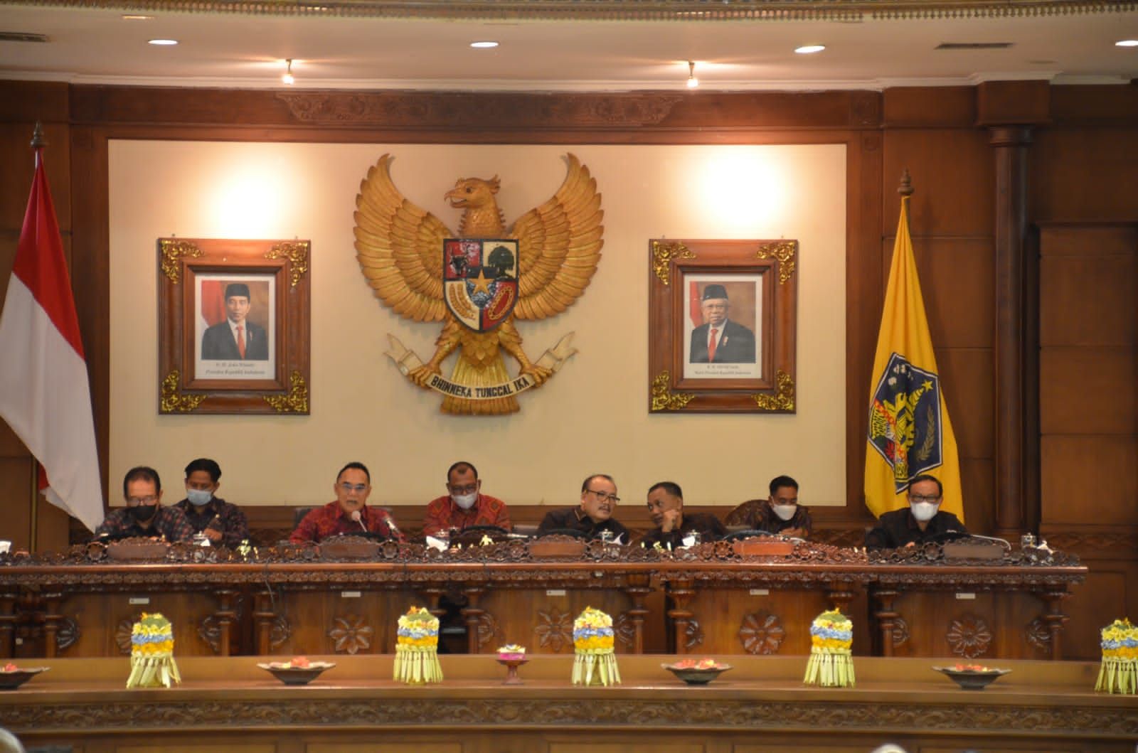 podiumnews.com-DPRD Bali Gelar Sidang Paripurna Penyampaian LKPJ Kepala Daerah Provinsi Bali 2021