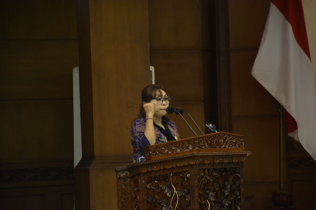 podiumnews.com-Raperda Hasil Pengelolaan Kekayaan Daerah Dapat Harmonisasi Kemenkumham Kanwil Bali 