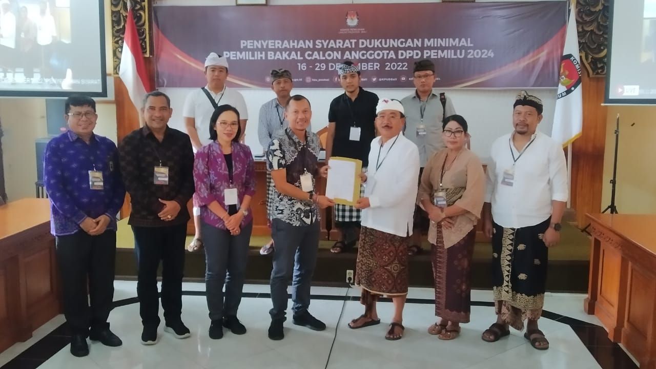 podiumnews.com-Mantan Bupati Karangasem Nyalon DPD RI