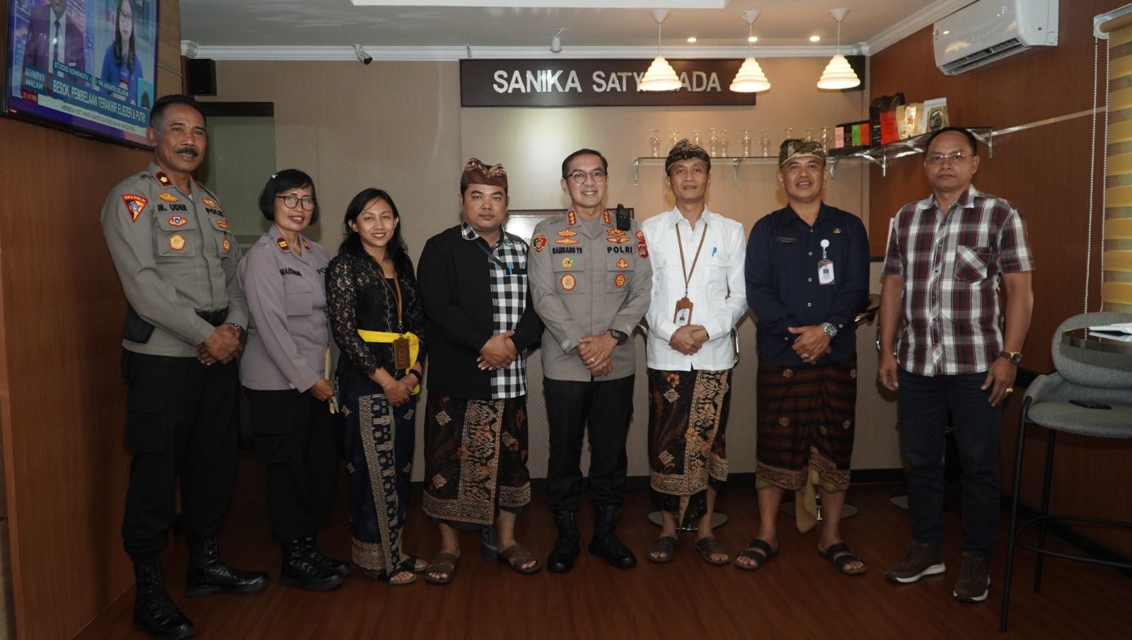 podiumnews.com-KPU dan Polresta Denpasar Kolaborasi Untuk Pengamanan Tahapan Pemilu 2024