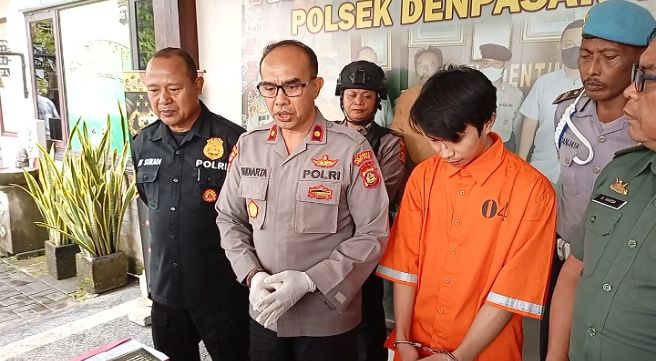 podiumnews.com-Karyawan Minimarket Diamankan Polisi Setelah Mencuri Sepeda Motor