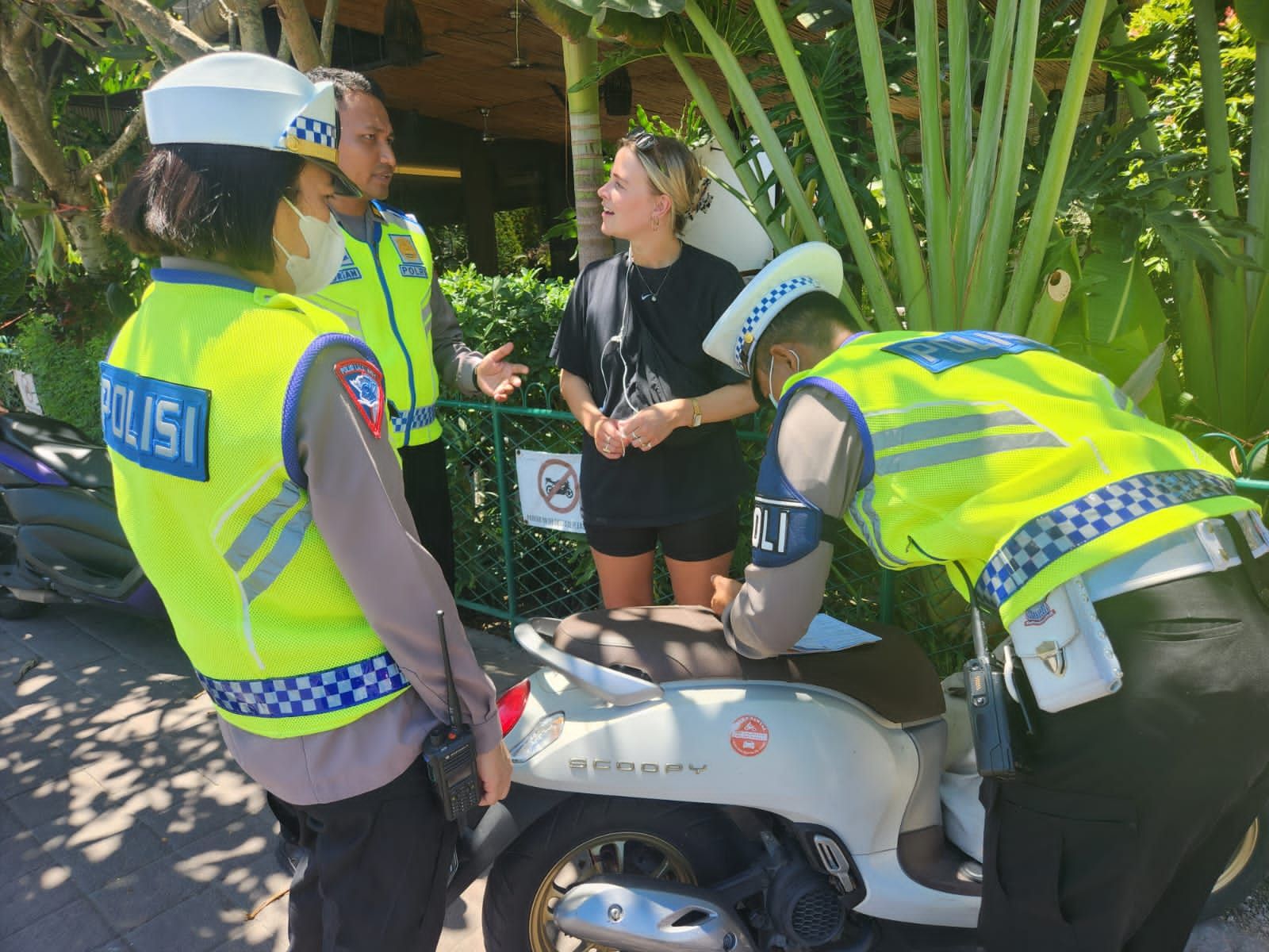 podiumnews.com-Turis Asing Banyak Terjaring Razia Lalin di Canggu