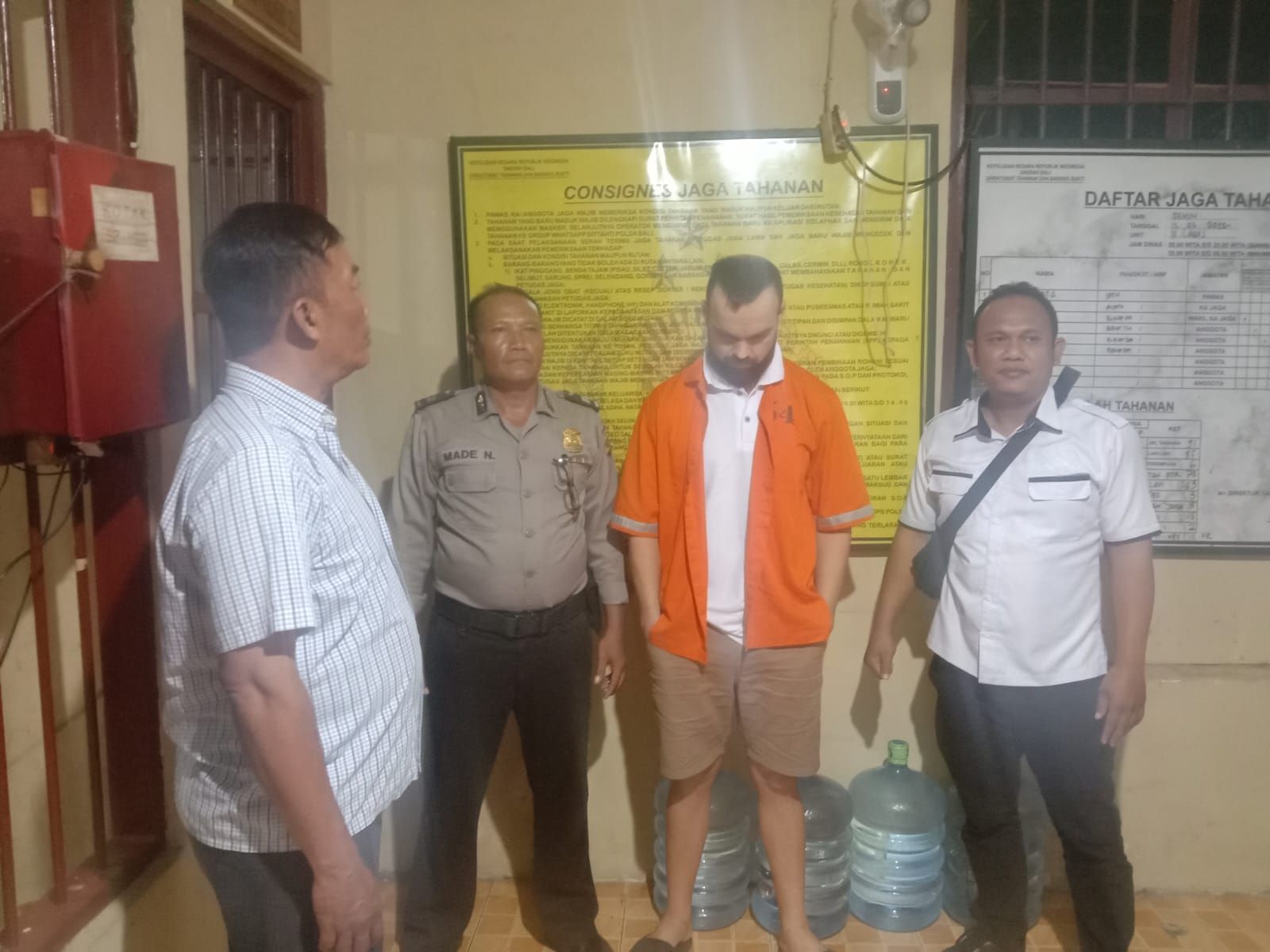 podiumnews.com-Bule Ukraina Ditetapkan Tersangka KTP Denpasar Palsu