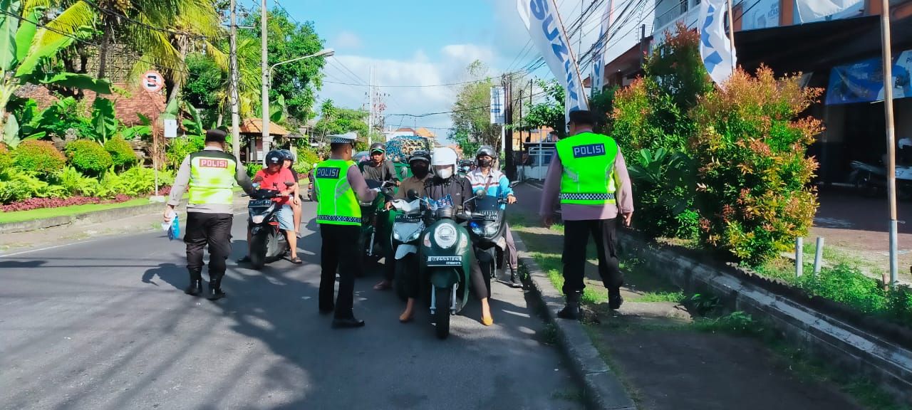 podiumnews.com-Empat Hari, Ratusan Pelanggar Ditilang