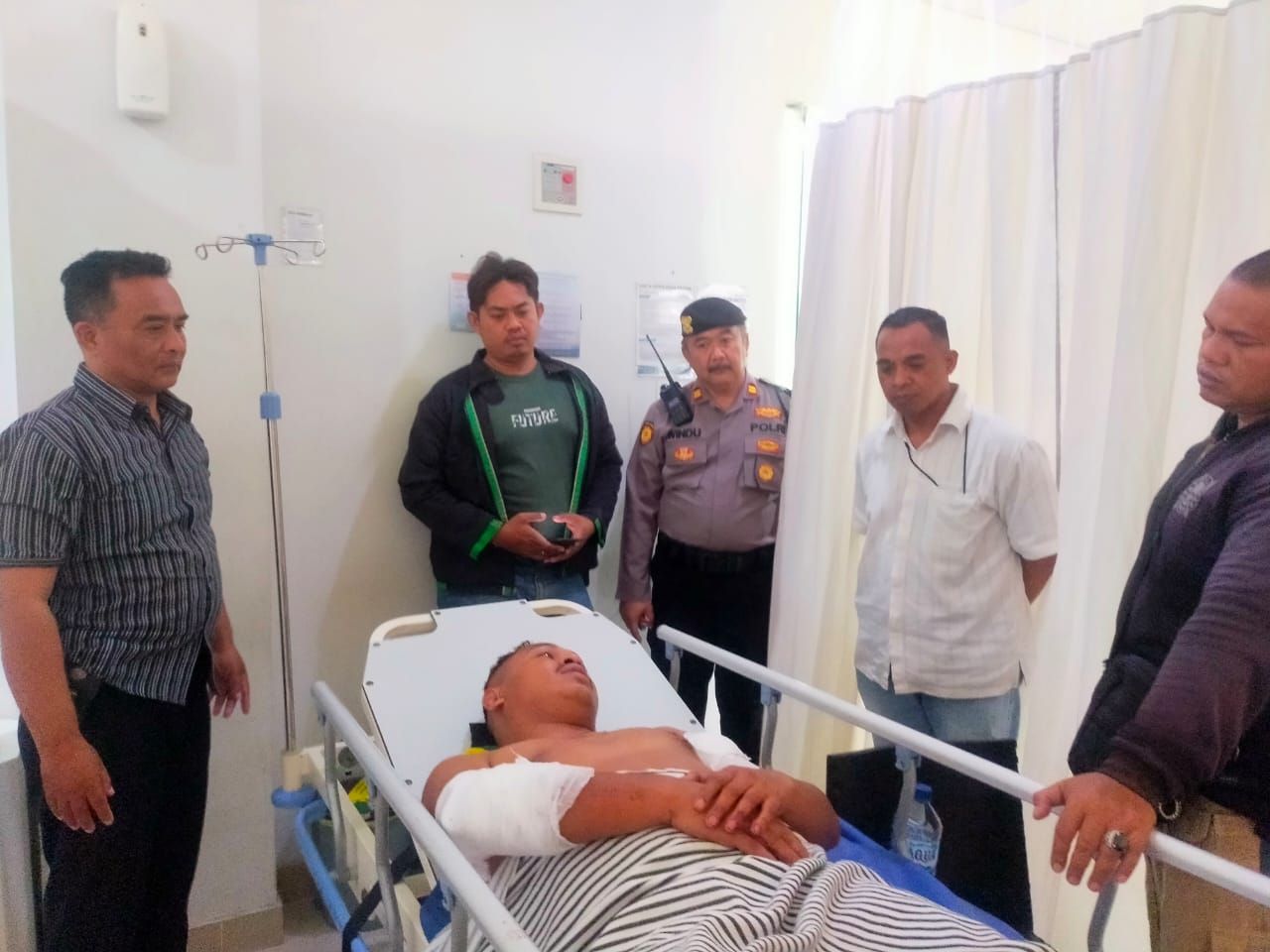 podiumnews.com-Korban Penebasan Dekat GWK Dirawat di RS