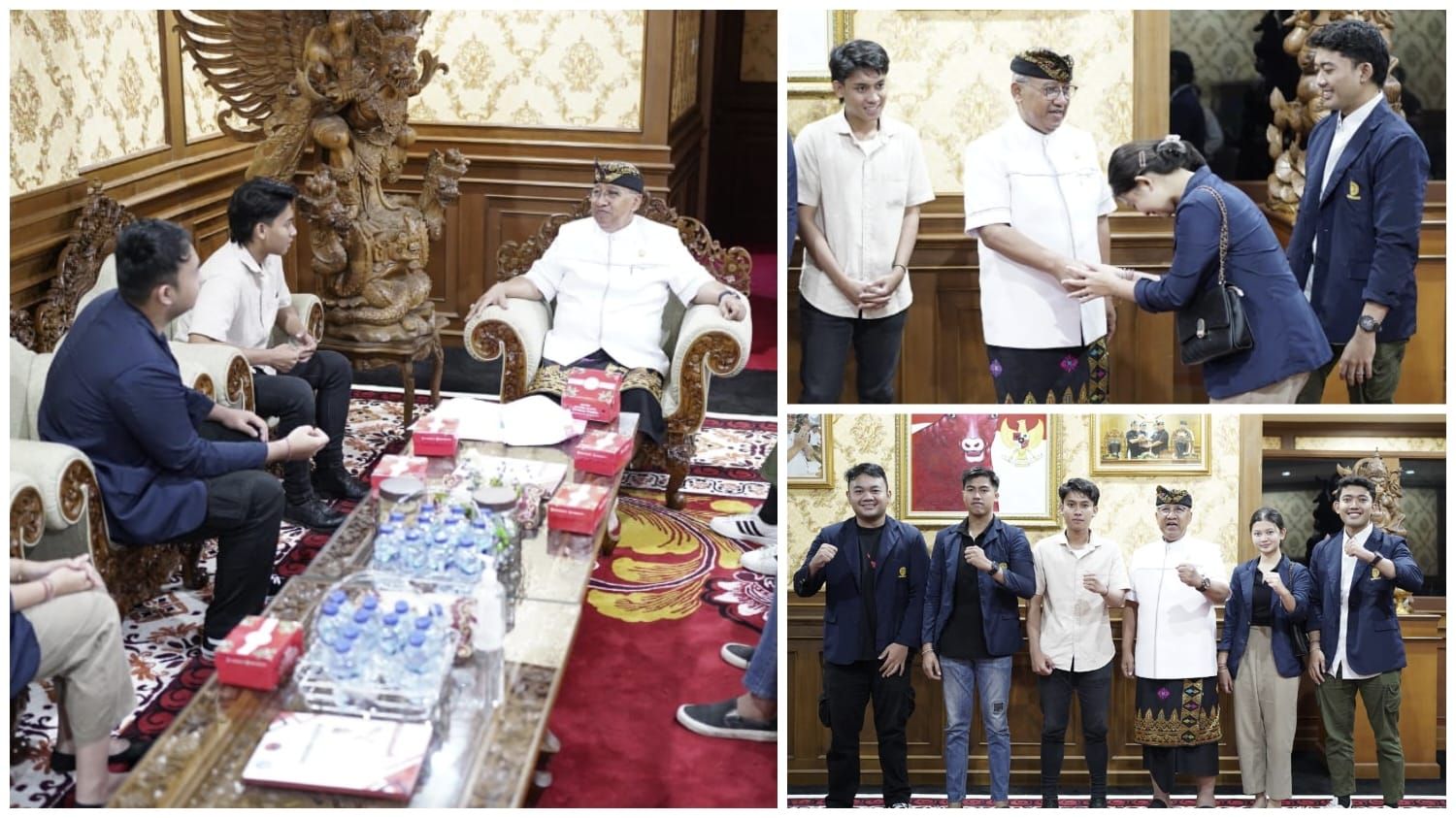 podiumnews.com-Ketua DPRD Putu Parwata Dukung Penuh Kegiatan Pengabdian Mahasiswa FH Unud di Desa Bona