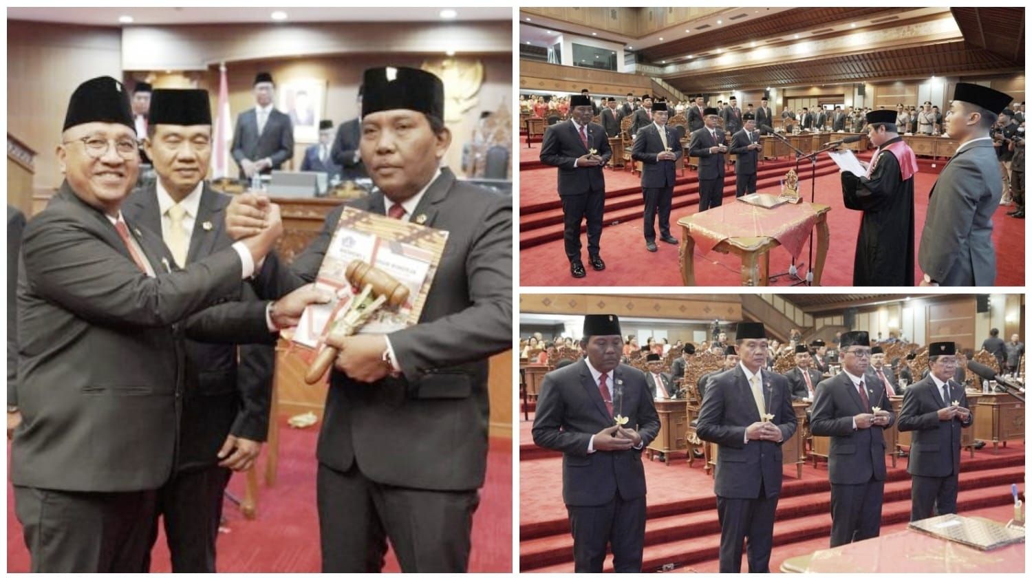 podiumnews.com-Gusti Anom Gumanti Resmi Jabat Ketua DPRD Kabupaten Badung