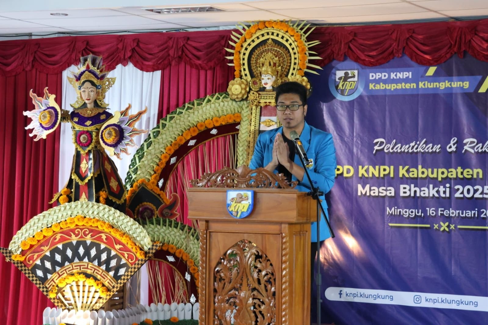Gung Indra: KNPI Klungkung Jangan Jadi Organisasi Serimonial
