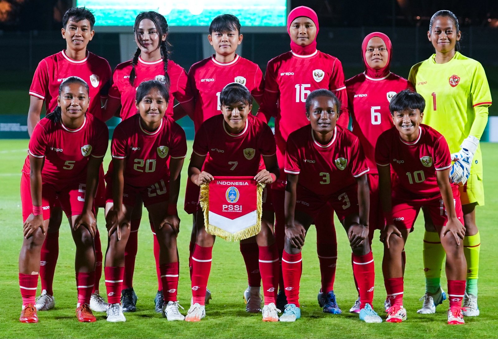 Timnas Putri Indonesia Tundukkan Arab Saudi 1-0