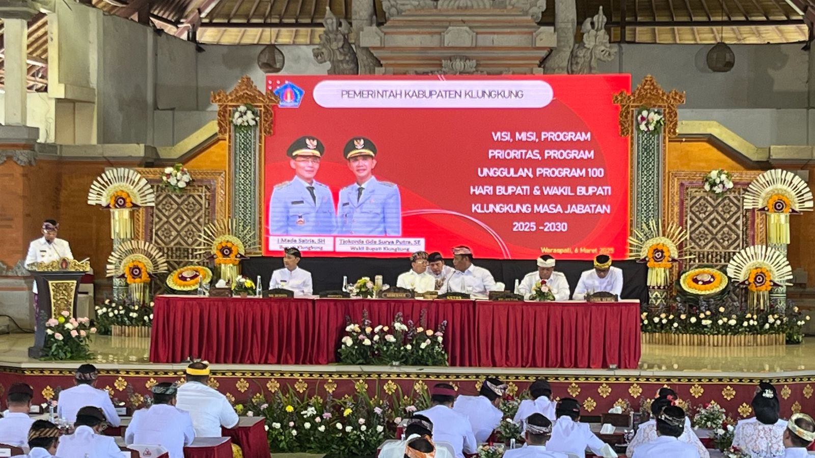 DPRD Klungkung Gelar Sidang Paripurna Istimewa 