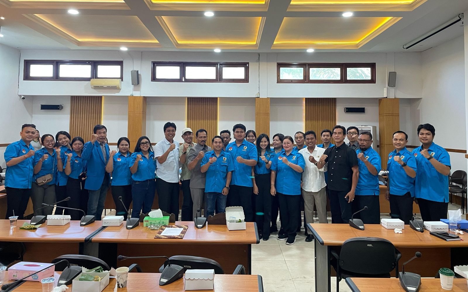 podiumnews.com-KNPI Klungkung Sampaikan Aspirasi dan Program Kerja di DPRD