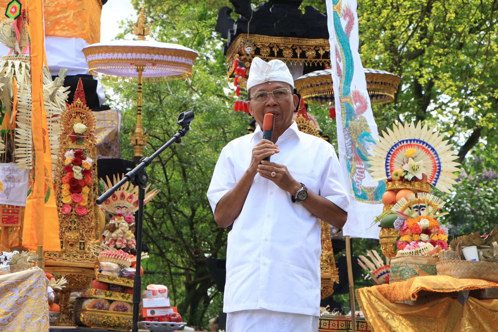 Koster Resmikan Pura di Belanda, Simbol Persatuan Diaspora Bali