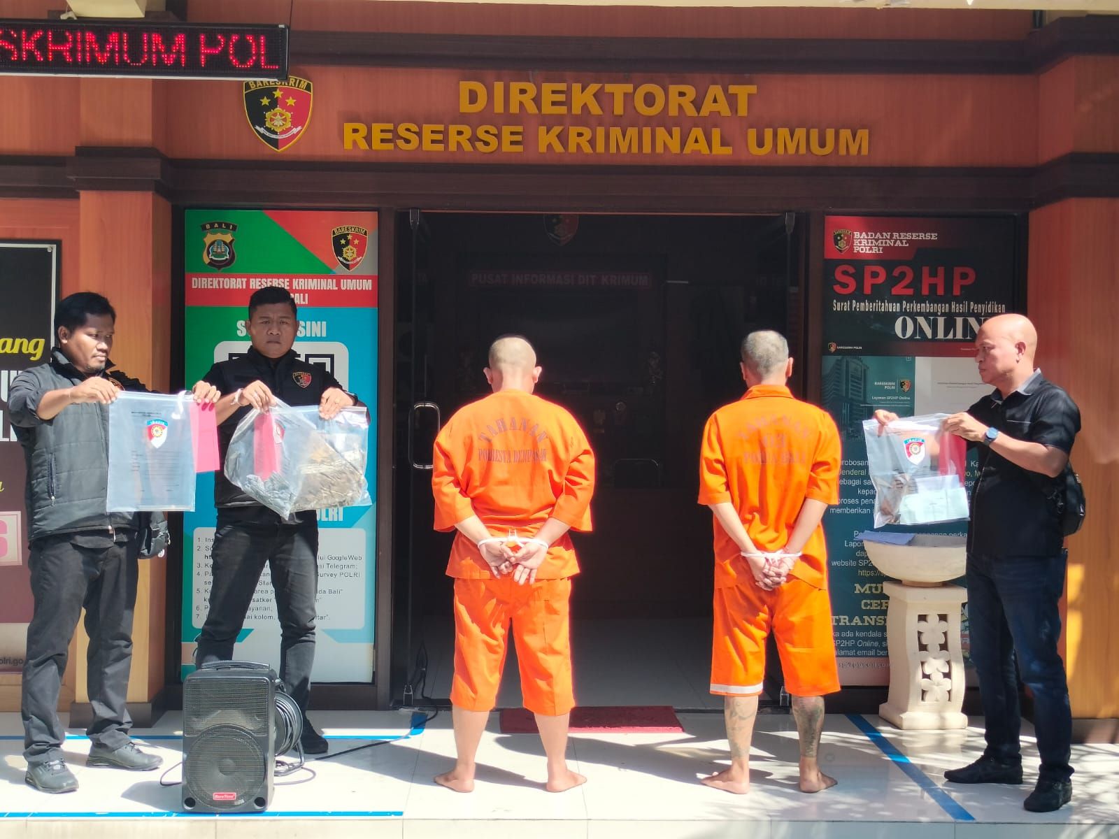 podiumnews.com-56 Orang Terduga Pelaku Premanisme Diamankan Polda Bali