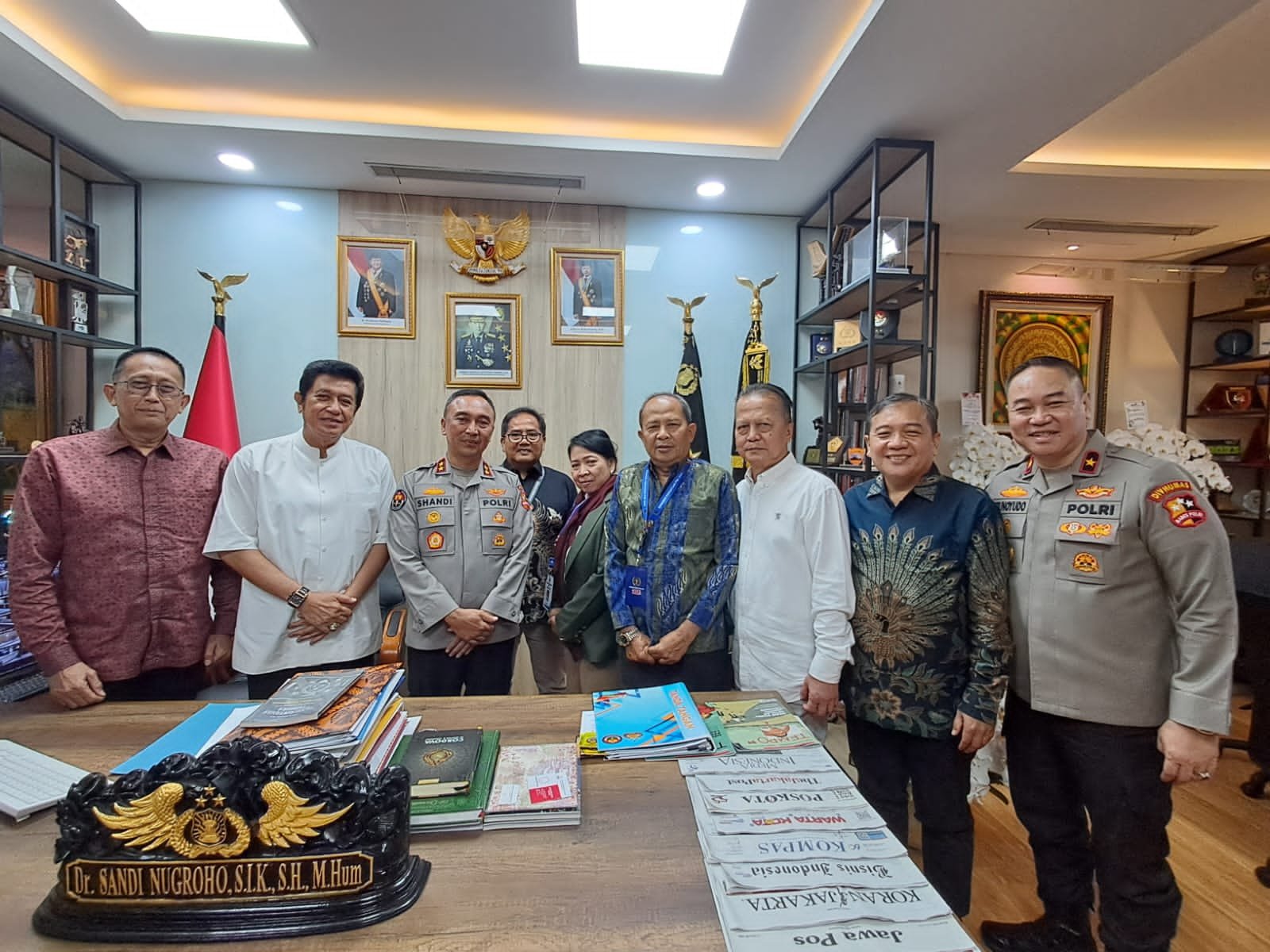 Kapolri Harapkan PWI Segera Bersatu, Semua Adalah Teman