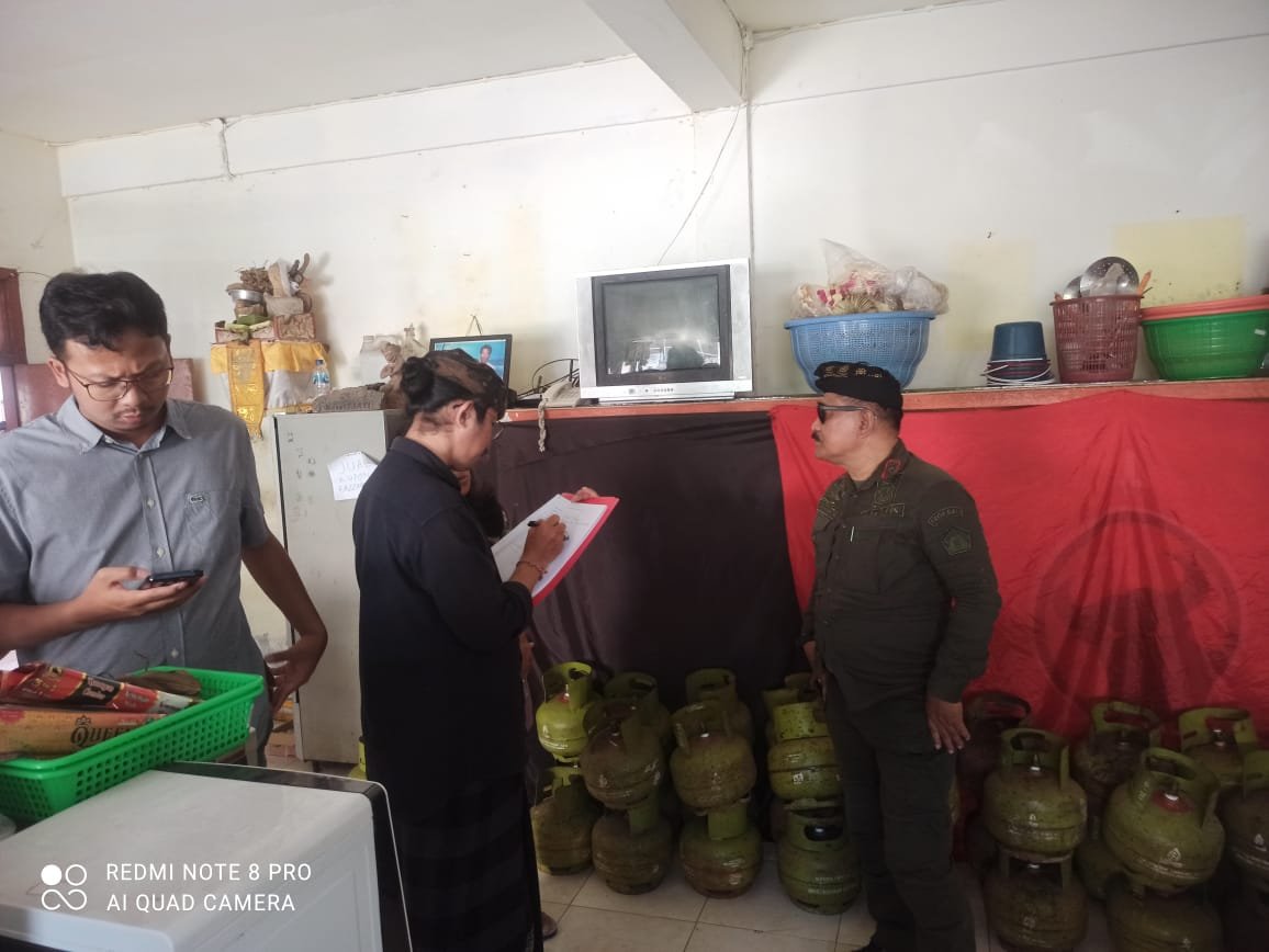 Sidak Pangkalan LPG di Badung, Ini Pelanggaran yang Ditemukan