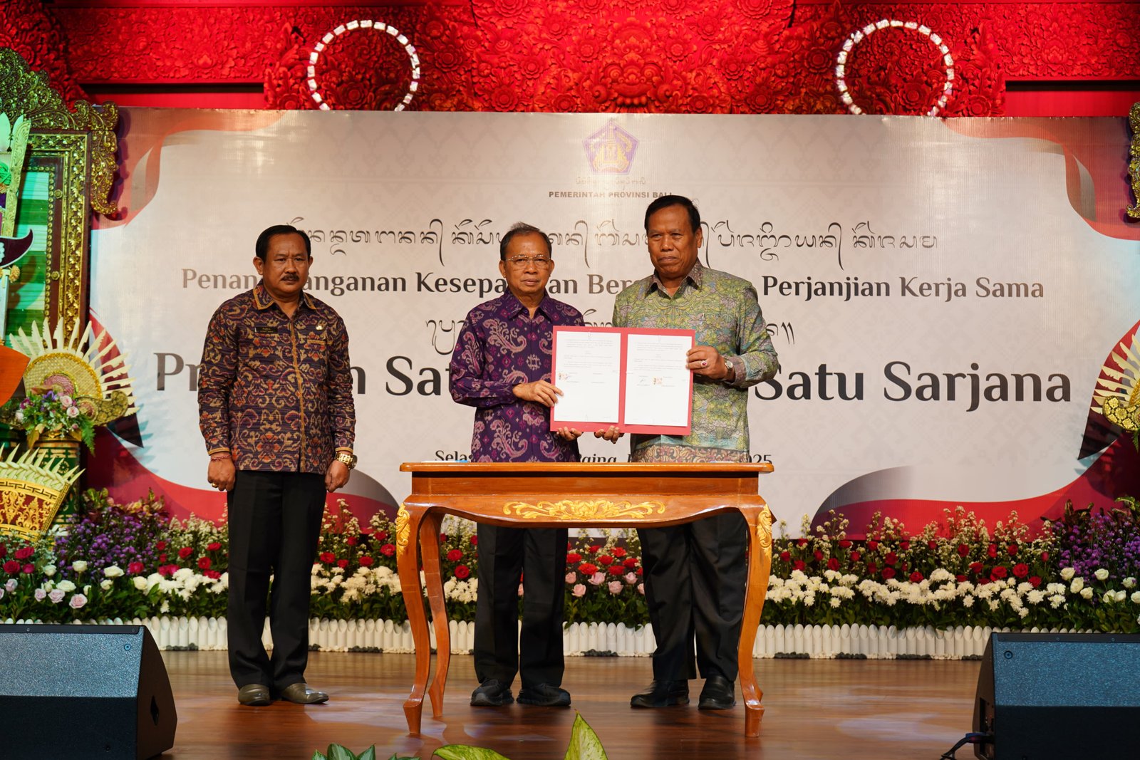 1.450 Mahasiswa di Bali Gratis Biaya Hidup dan Pendidikan