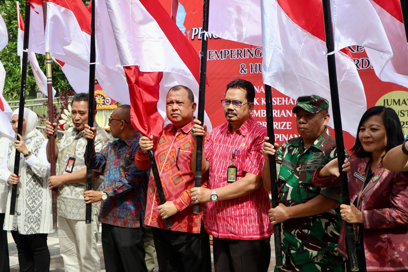 Bali Kibarkan 10 Juta Bendera Sambut HUT RI dan Hari Jadi Provinsi