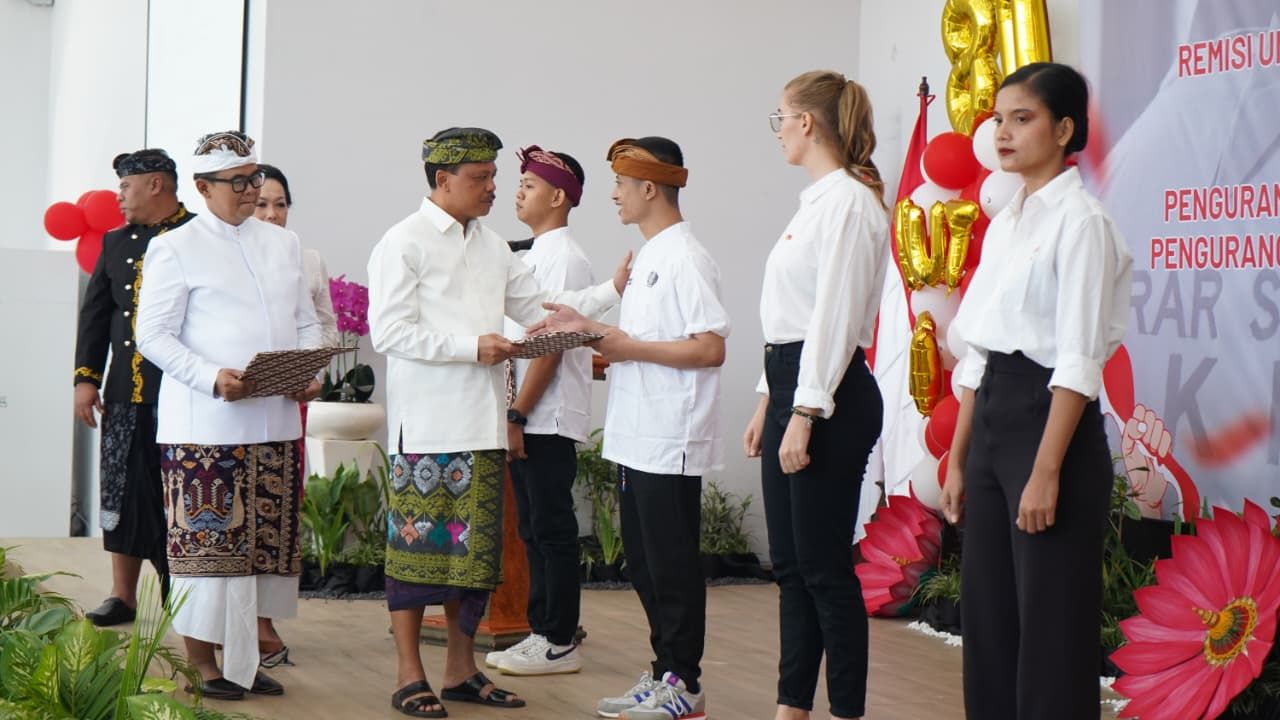 Warga Binaan di Bali Dapat Remisi, Sekda: Jangan Ulangi Lagi