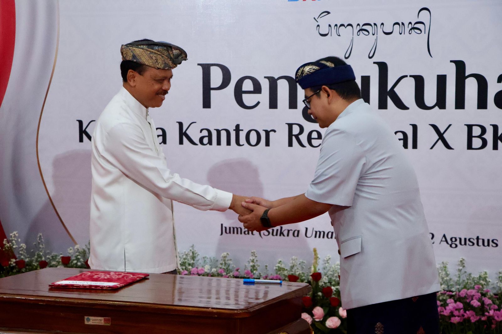 Kepala BKN Regional X Denpasar Dikukuhkan, Dorong Layanan Berbasis Digital