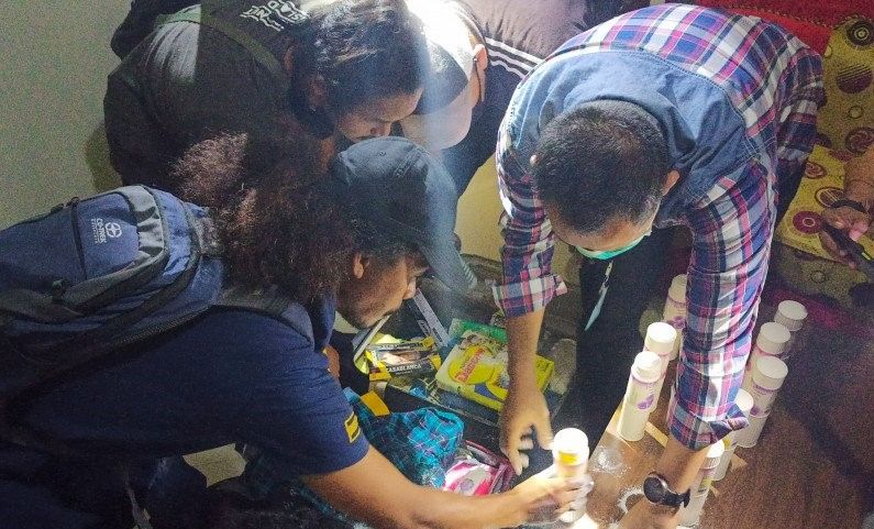 podiumnews.com-Polda NTB Gagalkan Peredaran Dua Kilogram Sabu-sabu Asal Medan