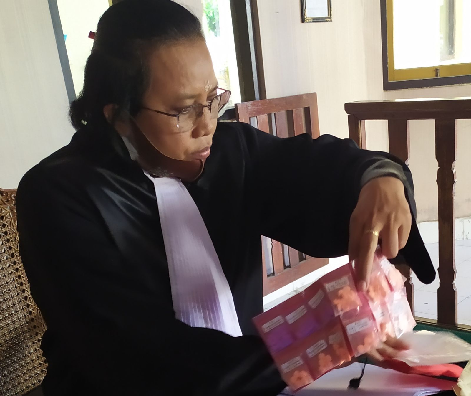 podiumnews.com-Pengedar Sabu di Wilayah Tabanan Dituntut 9 Tahun Penjara