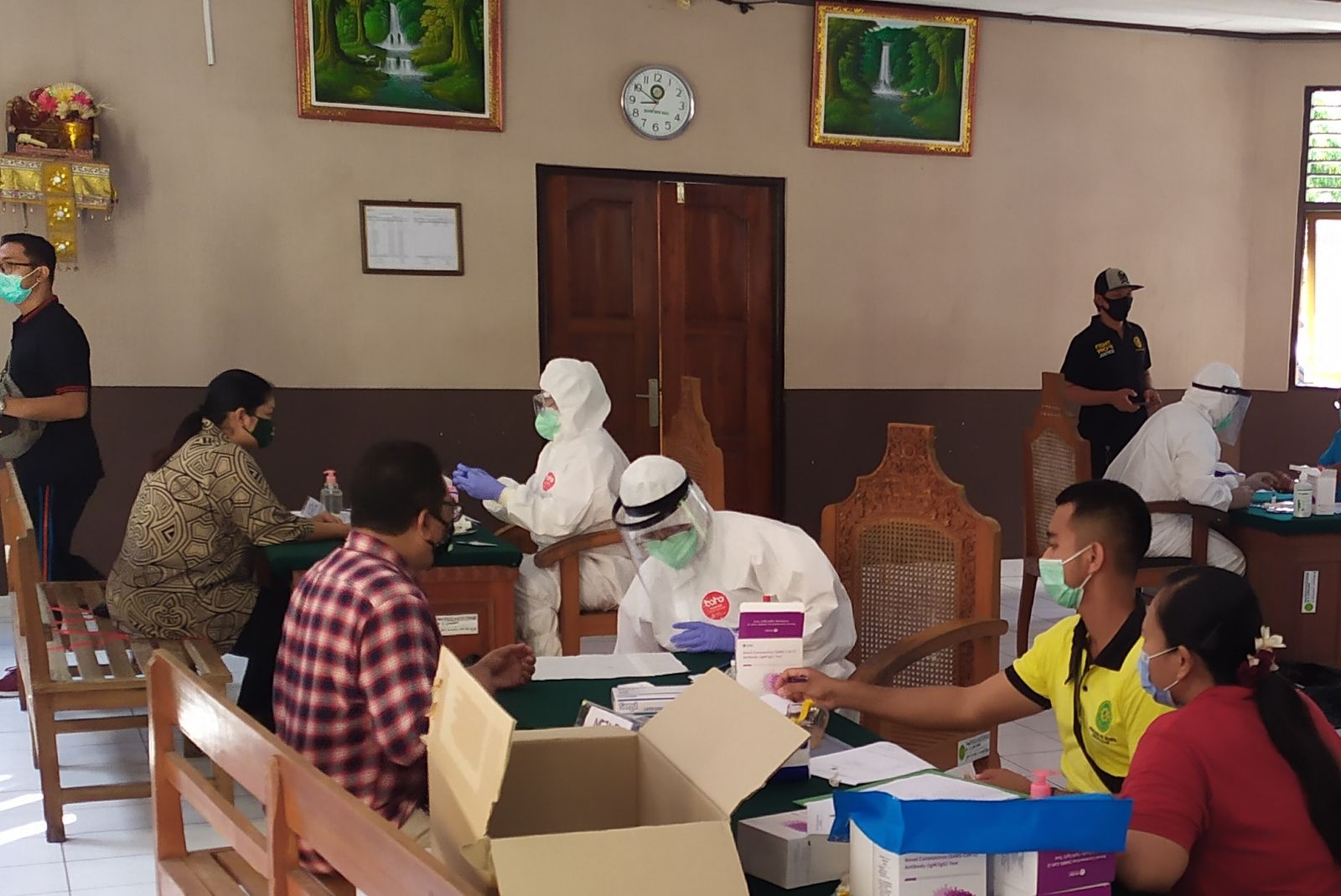 podiumnews.com-Hasil Tes Rapid PN Denpasar, 10 Orang Reaktif 