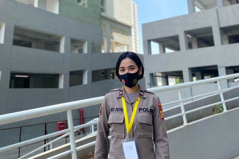 podiumnews.com-Satu Personel Biddokkes Polda Bali Ditugaskan di RSD Wisma Atlet