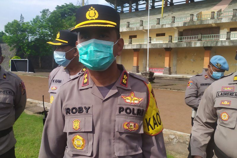 podiumnews.com-973 Personel dari Polres Badung Siap Jaga 732 TPS Selama Pilkada 2020