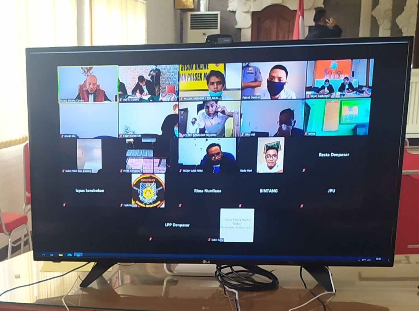 Bawa 12 Gram Sabu, Kurir Area Pemogan ini Dituntut 10 Tahun