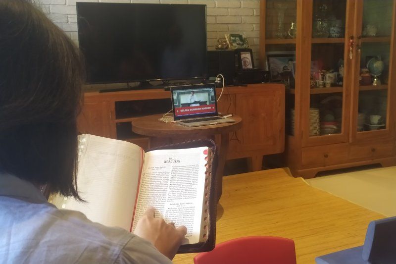 podiumnews.com-Umat GPIB Ekklesia-Bali Gelar Ibadah Natal Secara Daring