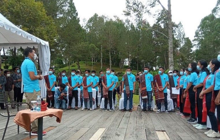 podiumnews.com-30 Siswa Danau Toba Dilepas Magang ke Poltekpar Bali