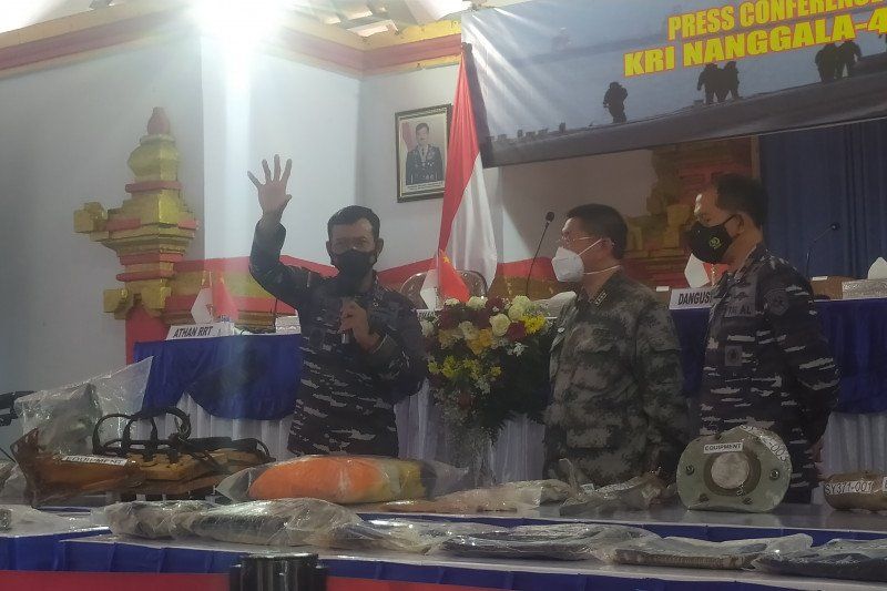 podiumnews.com-Lokasi Badan Tekan KRI Nanggala-402 Belum Ditemukan