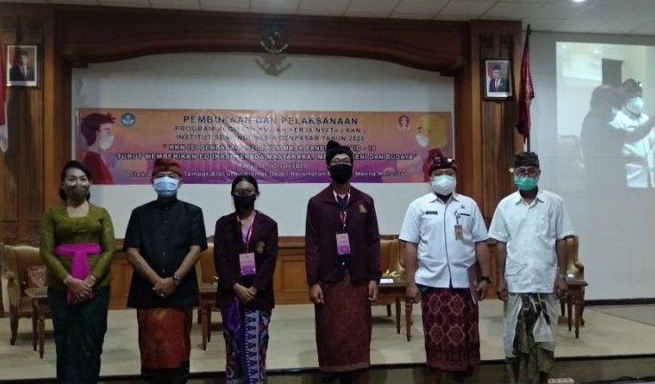 podiumnews.com-Ratusan Mahasiswa ISI Denpasar Laksanakan KKN di desa Masing-masing