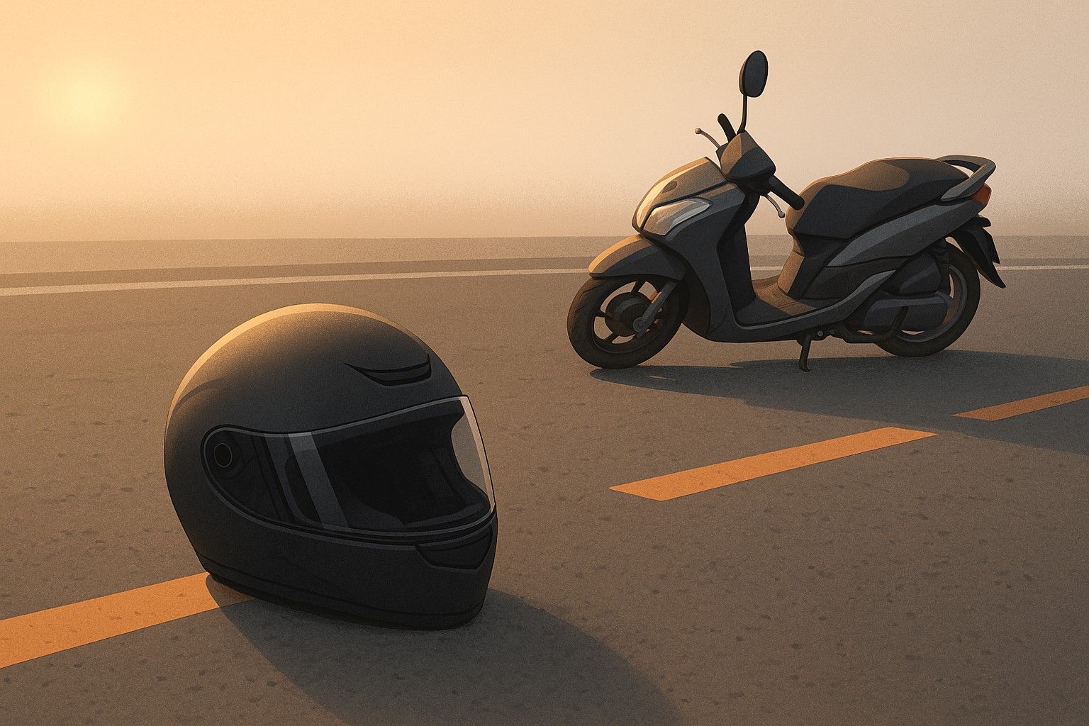 Wanita Tewas Usai Motor Potong Jalur di Bypass Ngurah Rai