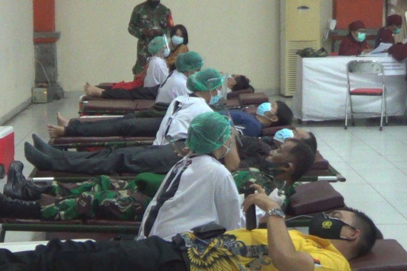 podiumnews.com-Danrem Wira Satya Harap Pendonor Plasma Konvalesen Makin Bertambah