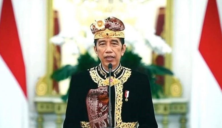 podiumnews.com-Presiden Jokowi Buka Pesta Kesenian Bali ke-43 Secara Virtual
