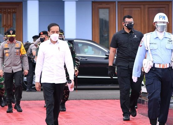 podiumnews.com-Presiden Resmikan Bendungan Tapin di Kalsel