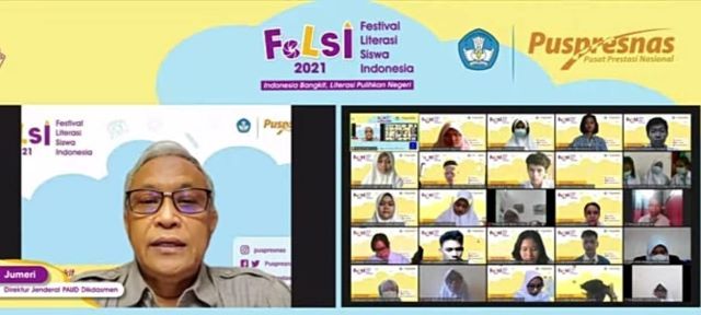 podiumnews.com-Kemendikbudristek Gelar Festival Literasi Siswa Indonesia 2021