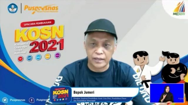 podiumnews.com-Kompetisi Olahraga Siswa Nasional 2021 Resmi Dibuka