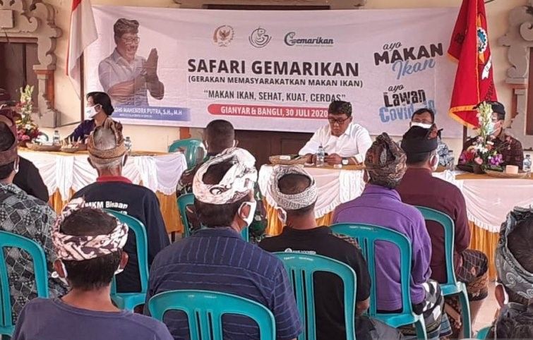 podiumnews.com-KKP dan Komisi IV DPR Safari Gemarikan di Bali