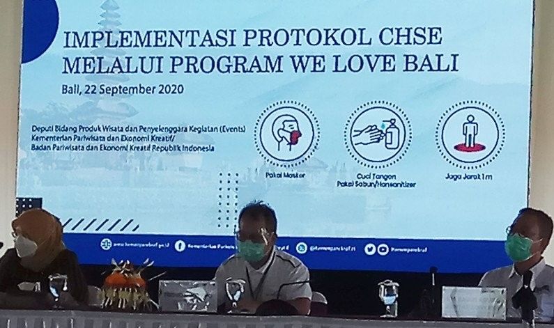 Kemenparekraf Promosi Program "We Love Bali" Saat Pandemi COVID-19