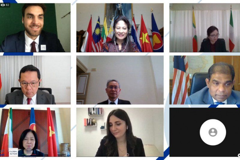 podiumnews.com-Indonesia Dorong Penguatan Kerja Sama Pemuda ASEAN-Italia