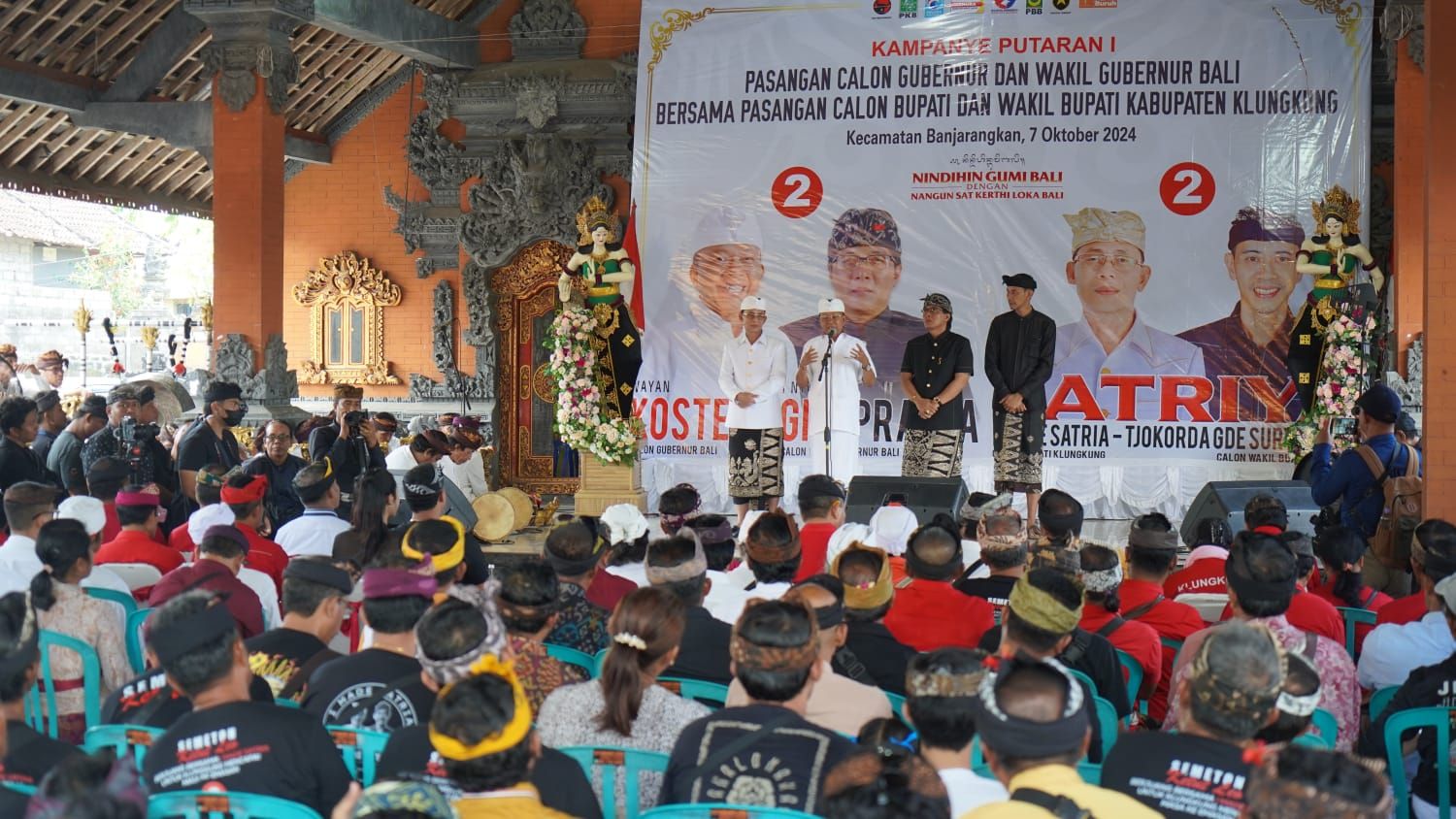 podiumnews.com-Suara Bulat Banjarangkan Klungkung untuk  Koster-Giri, Minta Lanjutkan Pusat Kebudayaan Bali (PKB) 