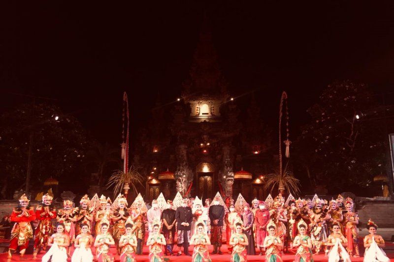 podiumnews.com-Wagub: Pintu Pemulihan Pariwisata Bali, Sendratari Lembayung Kuruksetra