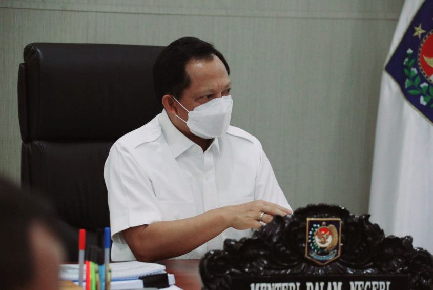 podiumnews.com- Mendagri Minta Kepala Daerah Masifkan Sosialisasi PPKM Darurat