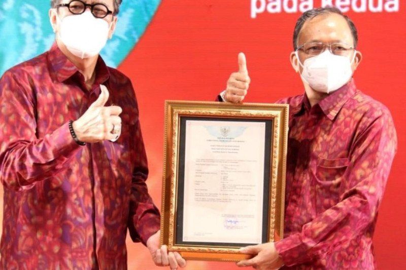 podiumnews.com-Menkumham: Saya Harap Daerah Lain Daftarkan Kekayaan Intelektual Seperti Bali