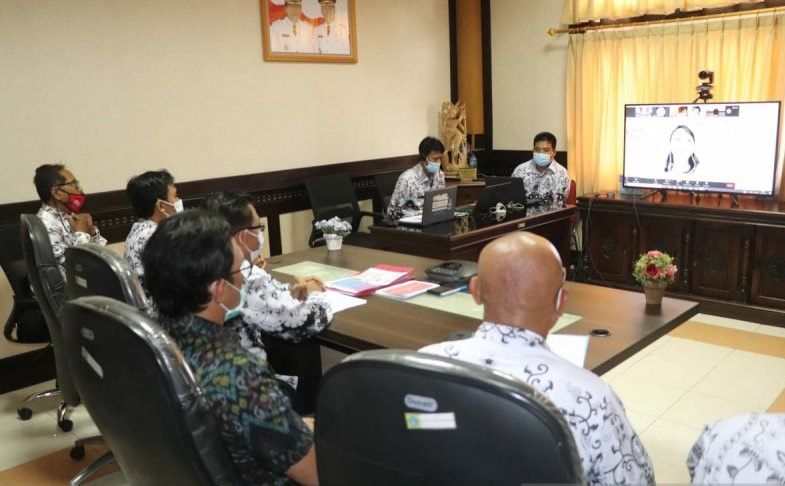 podiumnews.com-PGRI Badung Latih Guru Strategi Pembelajaran Daring